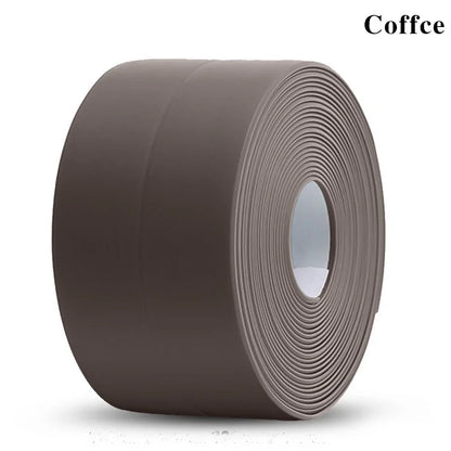 Shower Bath Sealing Tape PVC Self Adhesive Waterproof Caulk Strip Kitchen Sink