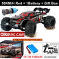 EXPROTAS 4WD Off Road Remote Control RC Car 80KM/H Brushless 1:16 Scale