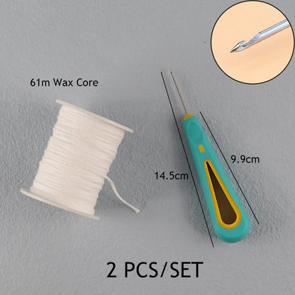 Candle Wicks Pre Waxed with Sustainers Long Tabbed for Craft Making 100pcs