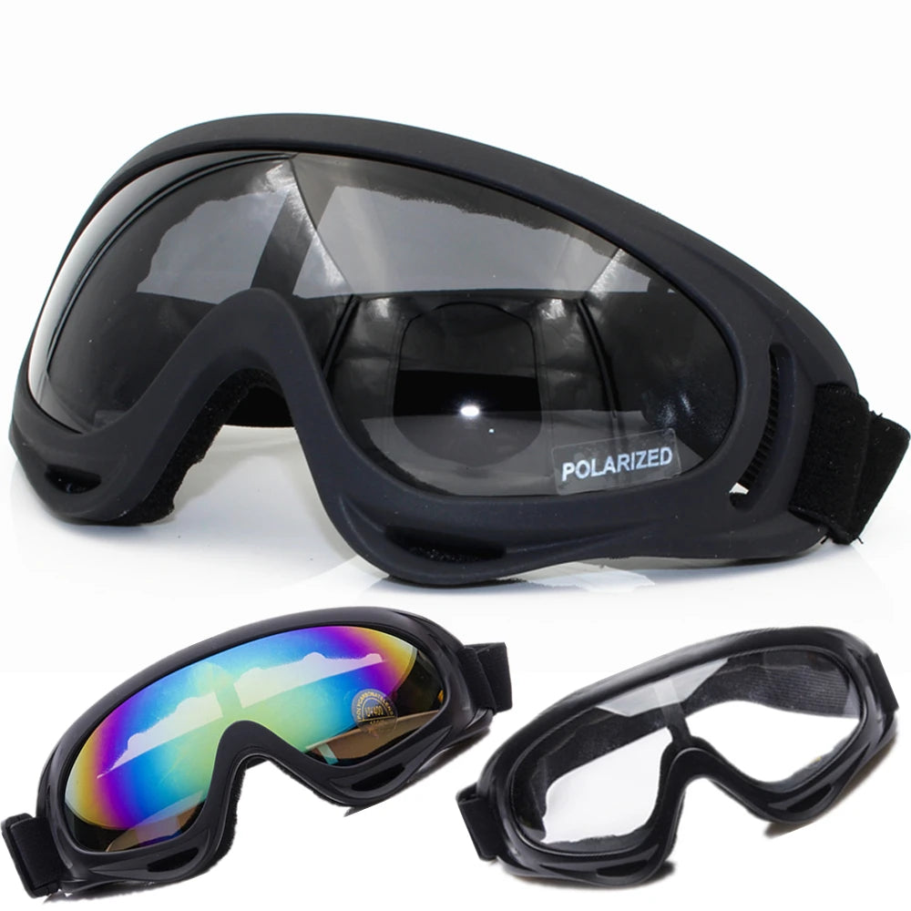 Polarized Motocross Goggles Off-Road Motorcycle Photochromic Racing Ski Snowboard Glasses