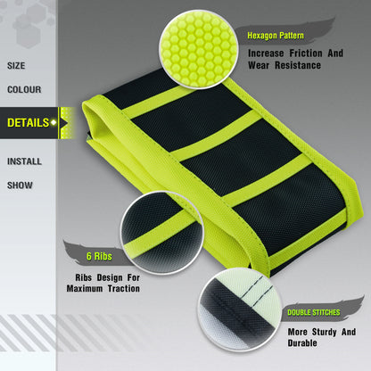 Motorcycle Seat Cover | Waterproof Ribbed Non-Slip Cushion for SXF CRF WR YZF