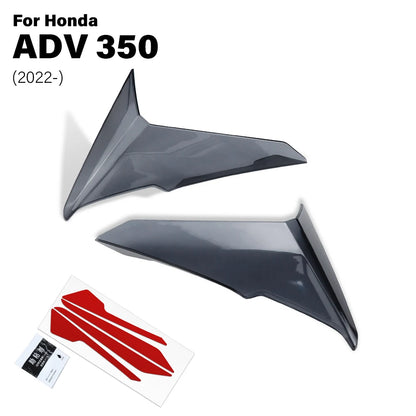For Honda ADV350 Leg Fairing Wind Deflectors Side Windshield Guards 2022-2025