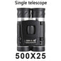 500x25 HD Zoom Binoculars Folding Long Distance Hunting Camping Outdoor Optics
