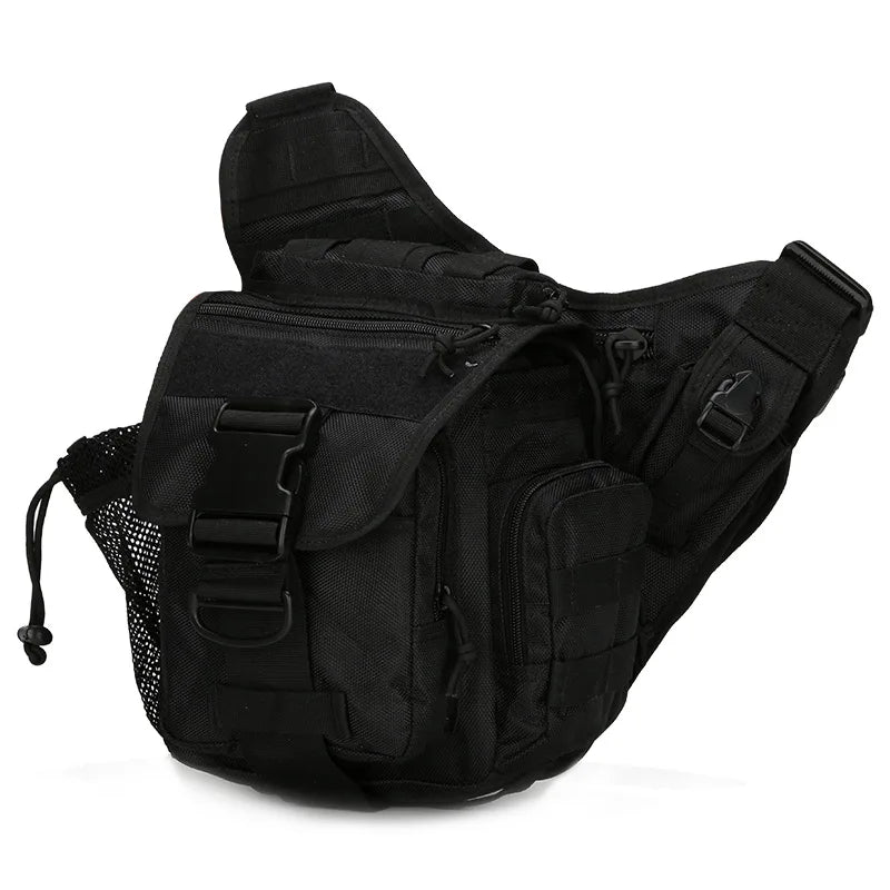 Outdoor Chest Bag for Men Hiking Camping Travel Tactical Shoulder Pouch