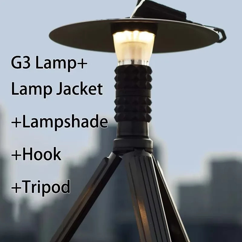 Lighthouse Camping Light 3000mah LED Tent Lamp Multifunctional Lantern