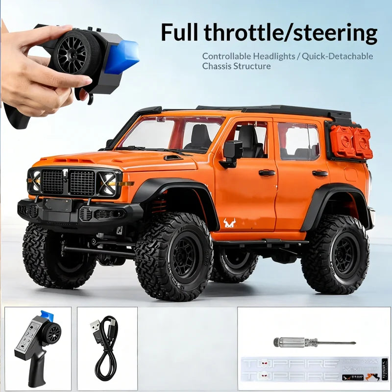 Off-road Remote Control 1:12 4WD Crawler Car 2.4G RTR Truck for Kids