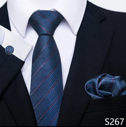 EXPROTAS Tie Pocket Square 8cm Wedding Formal Men’s Accessories