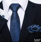 EXPROTAS Tie Pocket Square 8cm Wedding Formal Men’s Accessories