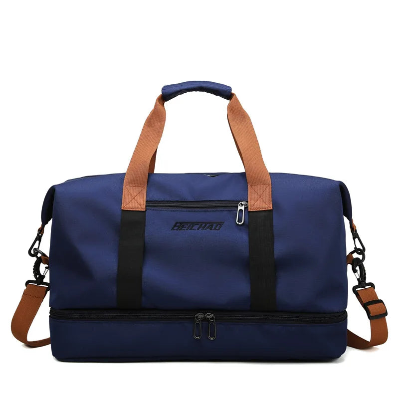 Travel Gym Bag Short-distance Luggage Portable Fitness Bags Shoulder Crossbody Chest Bag Handbags Duffle Carry On Weekender Bag-EXPROTAS