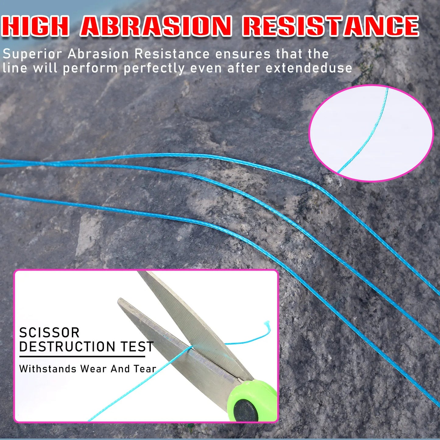 Sougayilang 8-Strand Braided Fishing Line 300/500/1000m PE Carp Line