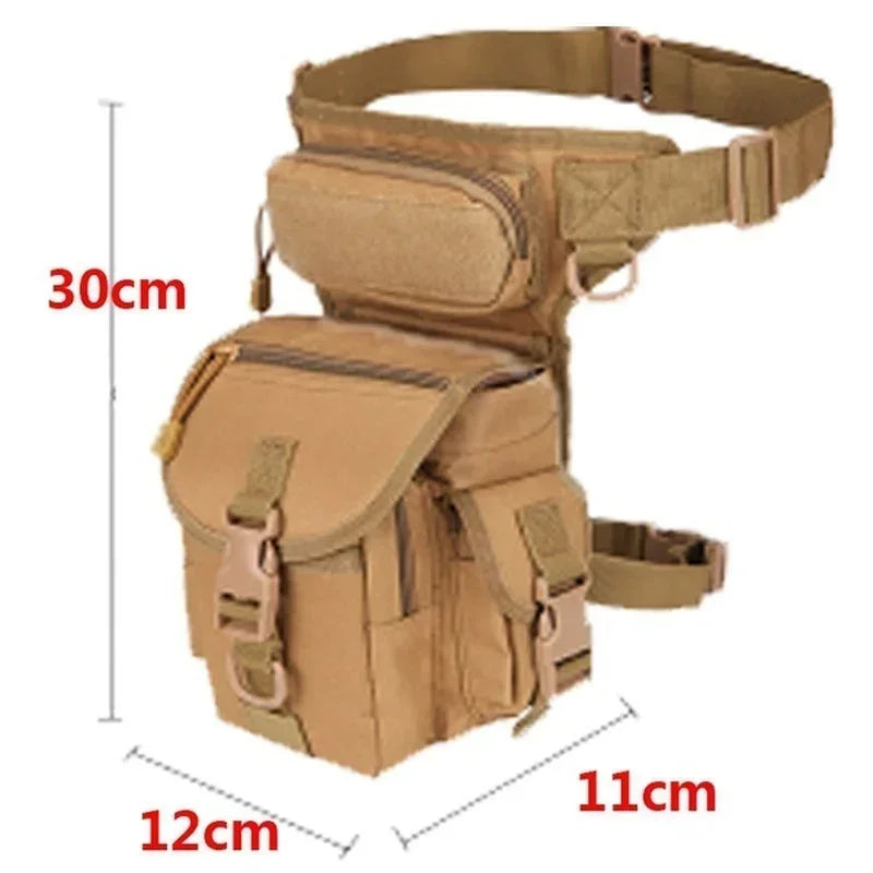 Waterproof Leg Wrap Outdoor Fishing Hiking Camping Belt Oxford Cloth