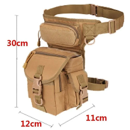 Waterproof Leg Wrap Outdoor Fishing Hiking Camping Belt Oxford Cloth