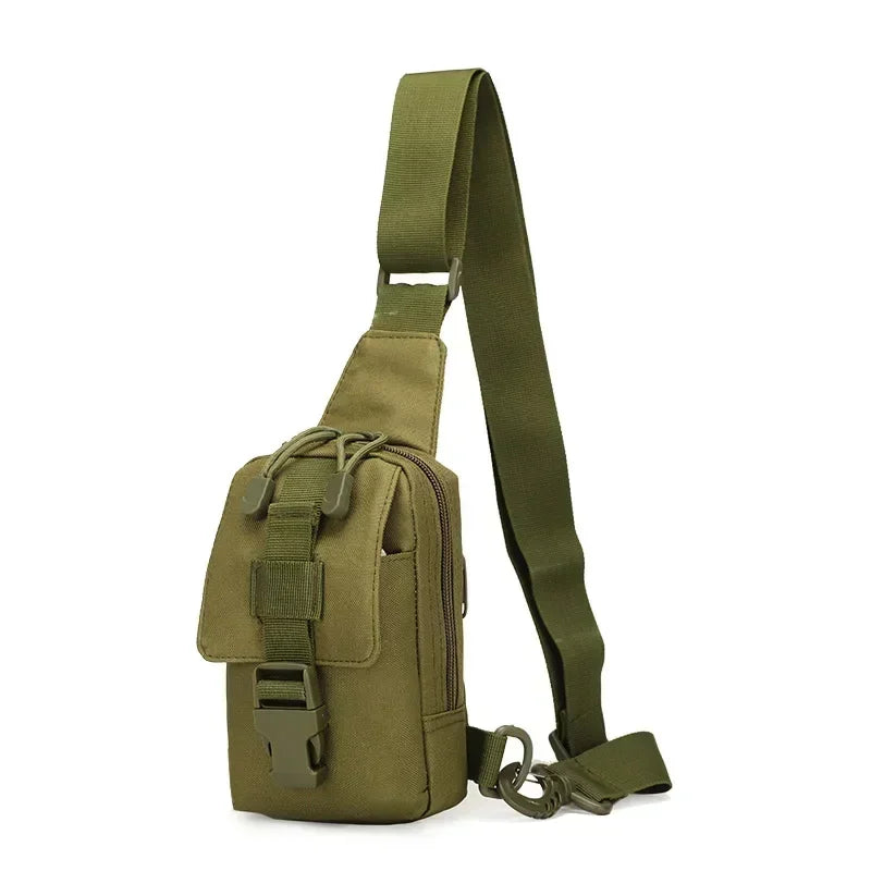 Tactical Chest Bag EDC Pack Outdoor Hiking Camping Shoulder Pouch