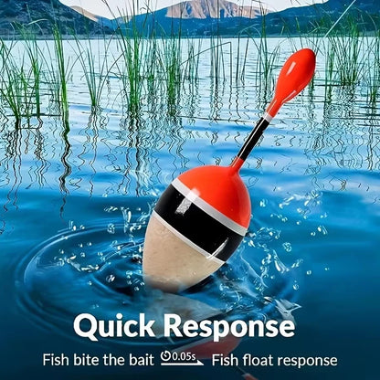 Balsa Wood Slip Bobber Fishing Float Kit with Stops Freshwater Tackle