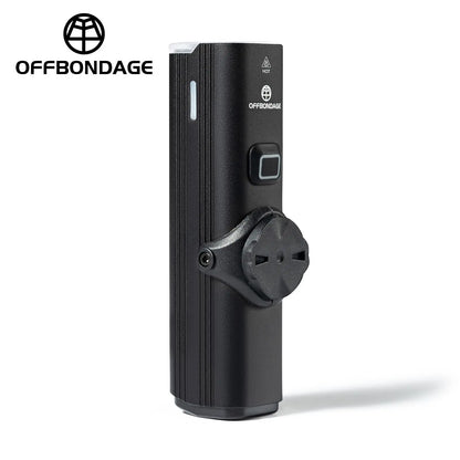 Offbondage Bicycle Light 1000Lumen USB Rechargeable Front Headlight Flashlight