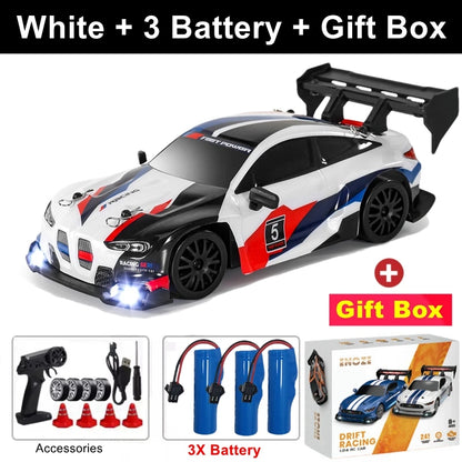 4WD RC Drift Car Remote Control 2.4G Racing Electric Toy 4x4 Vehicle