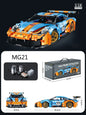1:14 Building Block Supercar Model Kit DIY Assembly Plastic Educational Toy