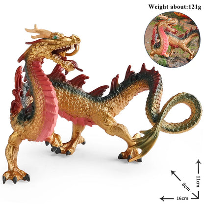 Oenux Fantasy Creature PVC Figure Dragon Phoenix Dinosaur Animal Model - EXPROTAS