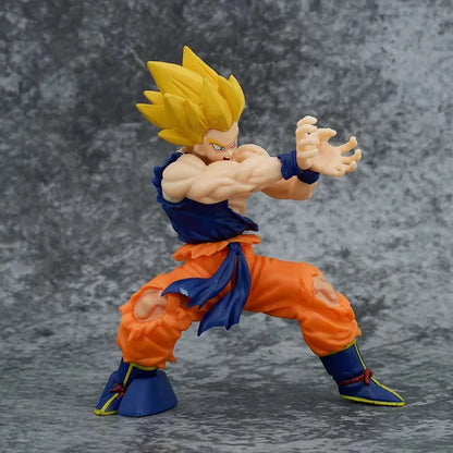 Dragon Ball Z Kamehameha Son Goku Figure Super Saiyan Kakarotto 16CM PVC Action Figures Model Dolls Toys for Children Gifts-EXPROTAS