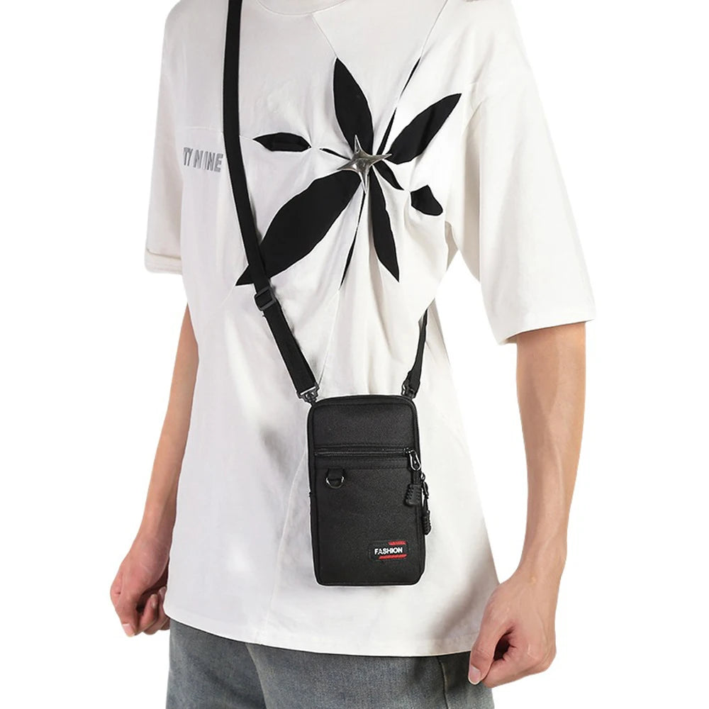 Mobile Phone Case Waist Bag Outdoor Pouch Crossbody Men Travel Storage
