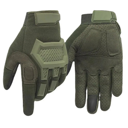 Tactical Screen Motorcycle Gloves Full Finger Breathable Knuckle Protection