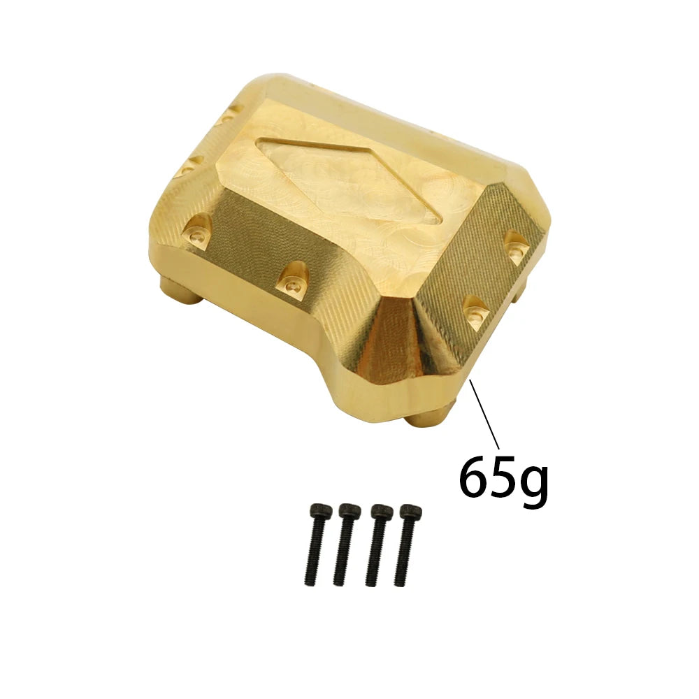 Brass Axle Mount Portal Drive Housing for 1/10 RC Traxxas Crawler TRX4 TRX6