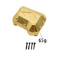 Brass Axle Mount Portal Drive Housing for 1/10 RC Traxxas Crawler TRX4 TRX6