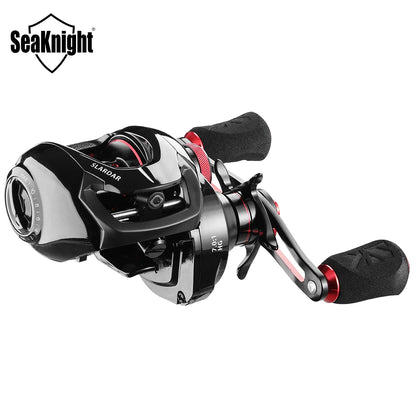 SeaKnight SLARDAR Baitcasting Reel 7.0:1 8.0:1 Brass Gear 8-Pin 10-Level Magnetic Brake