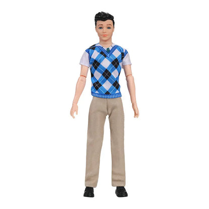 30cm Fashion Ken Doll 1/6 Movable Joints Clothes Suit Dress-Up Toy