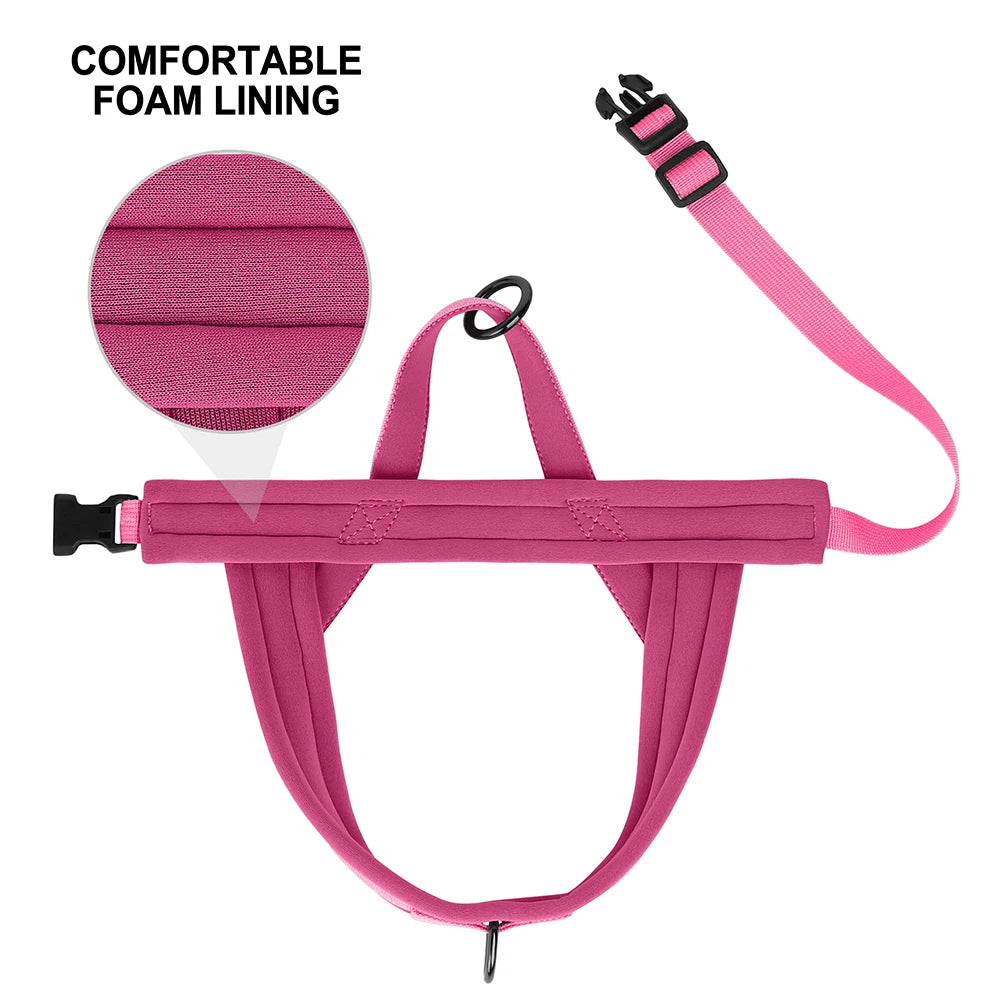 Padded Dog Harness Vest Adjustable Reflective No Pull Soft Puppy Pet