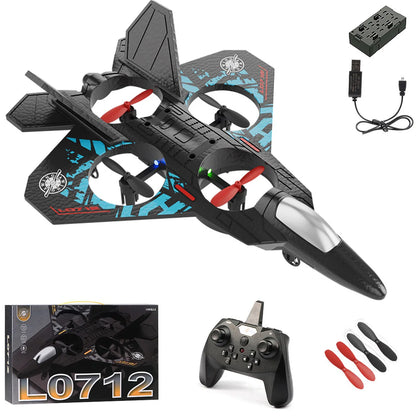 RC Plane EPP Foam Remote Control Glider Aircraft with Light L0712 2.4G