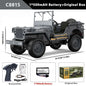 C8815 1/10 RC Willys Jeep 1941 4WD Crawler Military Truck Off-Road RTR Car