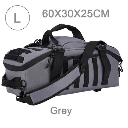 Gym Duffel Bag 80L Tactical Backpack Unisex Camping Hiking Rucksack