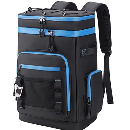 30L Insulated Backpack Cooler Bag Waterproof Rucksack for Camping Picnic