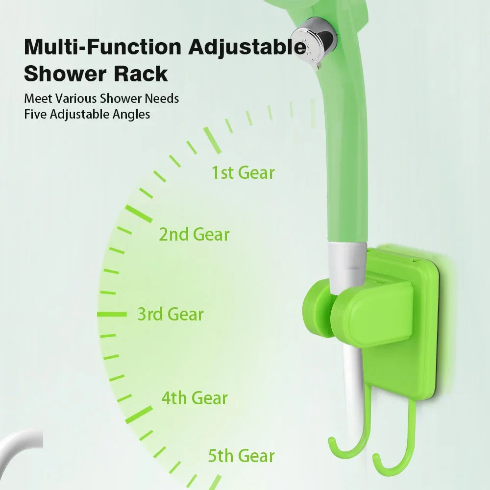 Portable Camping Shower Pump 6000mAh Electric Outdoor RV Intelligent Display