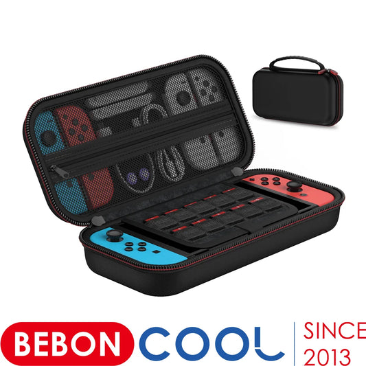 BEBOBCOOL Portable Carrying Case For Switch 2 & OLED Console Accessories Travel