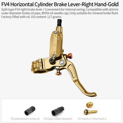 Hydraulic Brake Lever FROG WAKE FV4-IN Reach Adjust MTB DH Sur-Ron Alloy