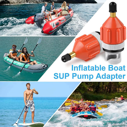 Air Pump Adapter Inflatable Valve for Paddle Board Kayak Boat Compressor