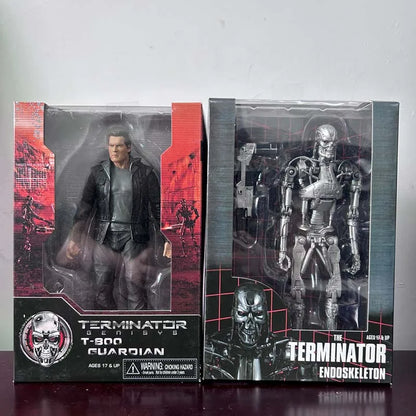 NECA Figure The Terminator Genisys T-800 Guardian The Terminator Endoskeleton Action Figure Model Toys Joint Movable Doll Gift-EXPROTAS