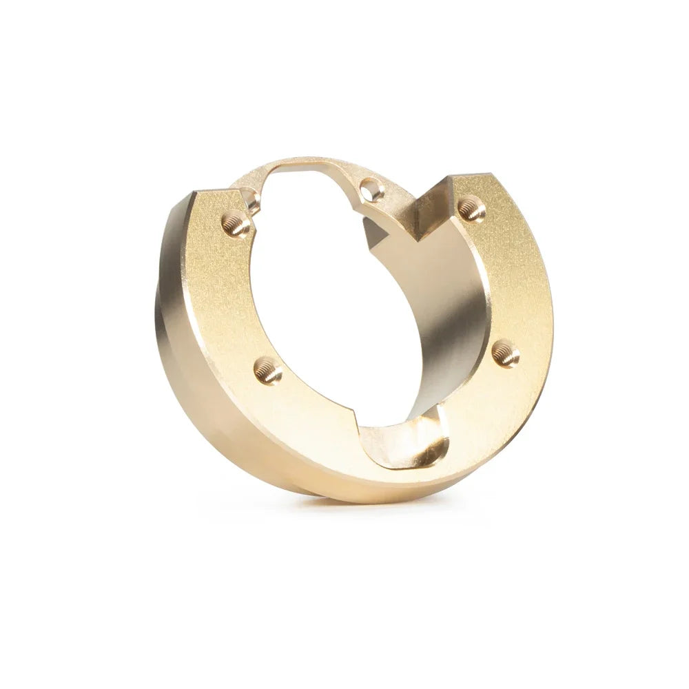 2PCS Brass Portal Cover Weight Knuckle Rings for 1/10 RC Crawler TRX4 TRX6