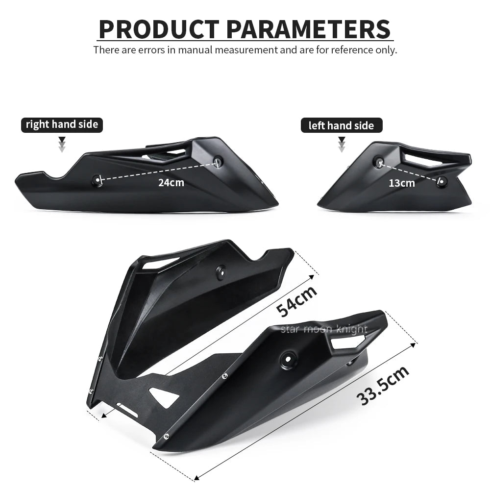 Belly Pan Lower Engine Guard Finish Plate for Honda CB750 Hornet 2023-2025
