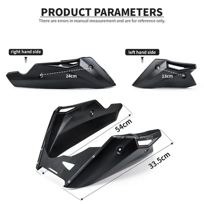 Belly Pan Lower Engine Guard Finish Plate for Honda CB750 Hornet 2023-2025