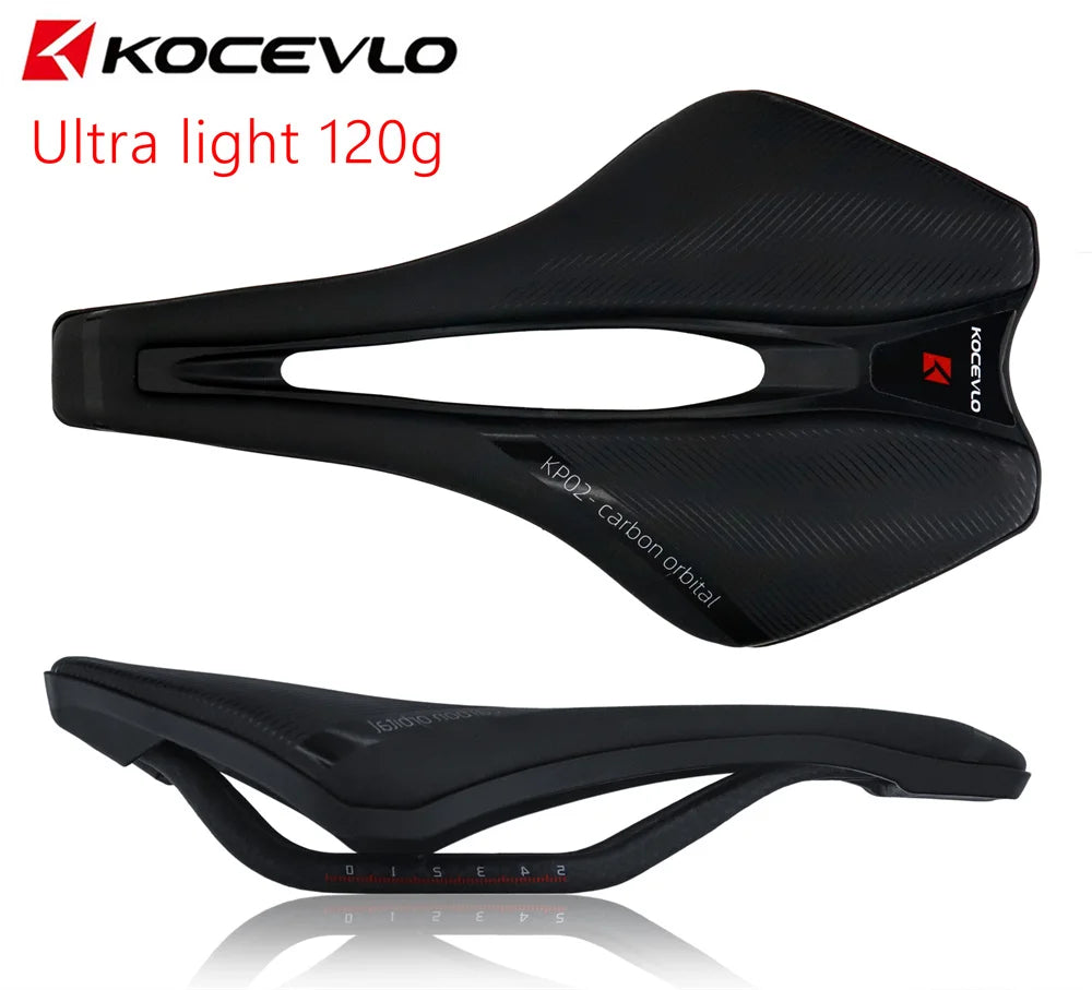 KOCEVLO Dimension 143 Carbon Saddle Ultralight 120g Bike Racing Seat Cushion