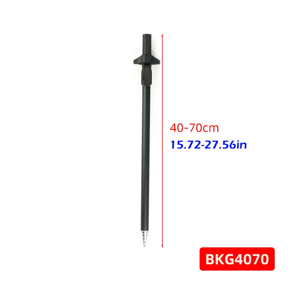 Hirisi 1pc Telescopic Aluminium Bank Stick Carp Rod Pod Support