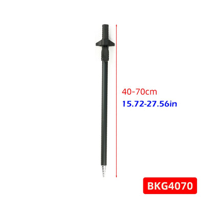 Hirisi 1pc Telescopic Aluminium Bank Stick Carp Rod Pod Support
