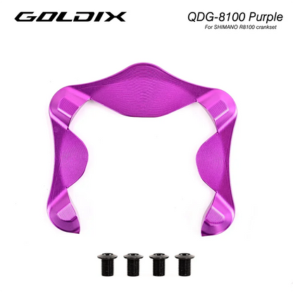 GOLDIX Aero Chainring Cover for Shimano R9200 R8100 R7100 R7000 1X Crankset
