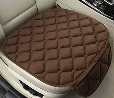 Car Seat Cover Front/Rear Velvet/fur Seat Cushion Protector Pad Black/Red/Beige/Grey/Coffee/Brown For Renault Kadjar F3 X45-EXPROTAS