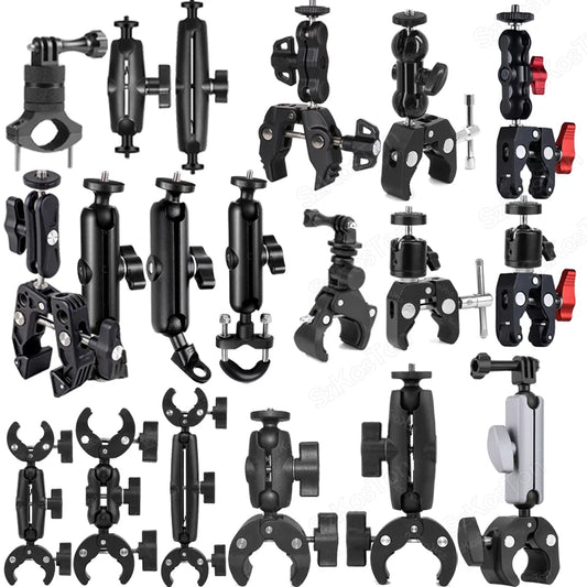 Bike Handlebar Mount Selfie Stick for GoPro Insta360 DJI Accessories