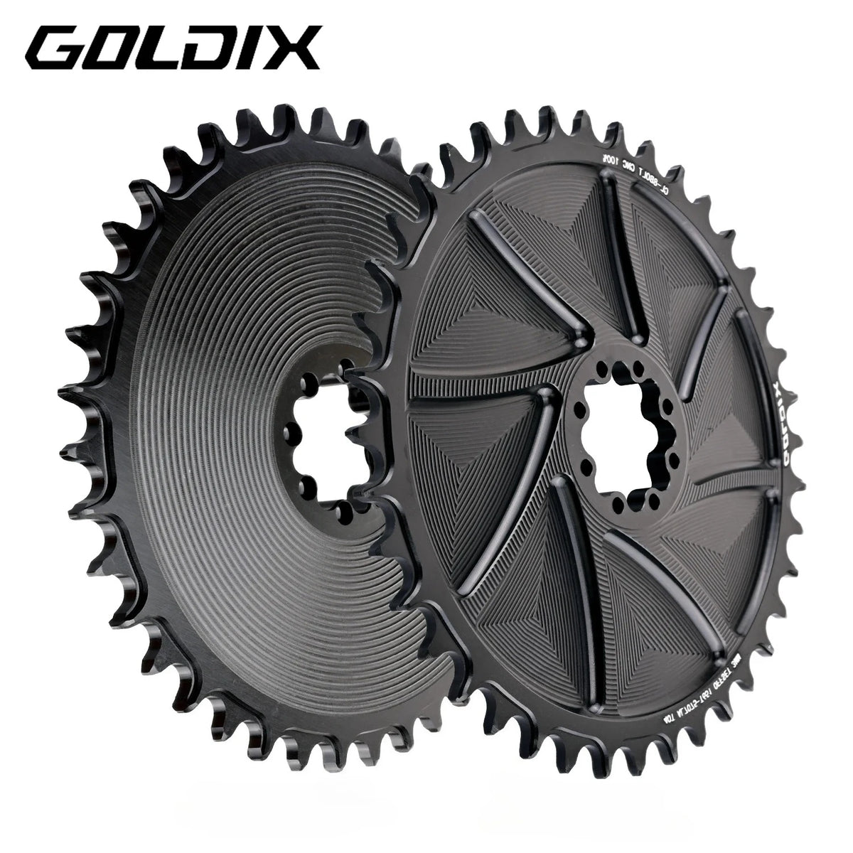 Goldix Chainring Wide 3mm Offset Narrow Direct Mount for 8Bolt Crankset