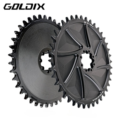 Goldix Chainring Wide 3mm Offset Narrow Direct Mount for 8Bolt Crankset